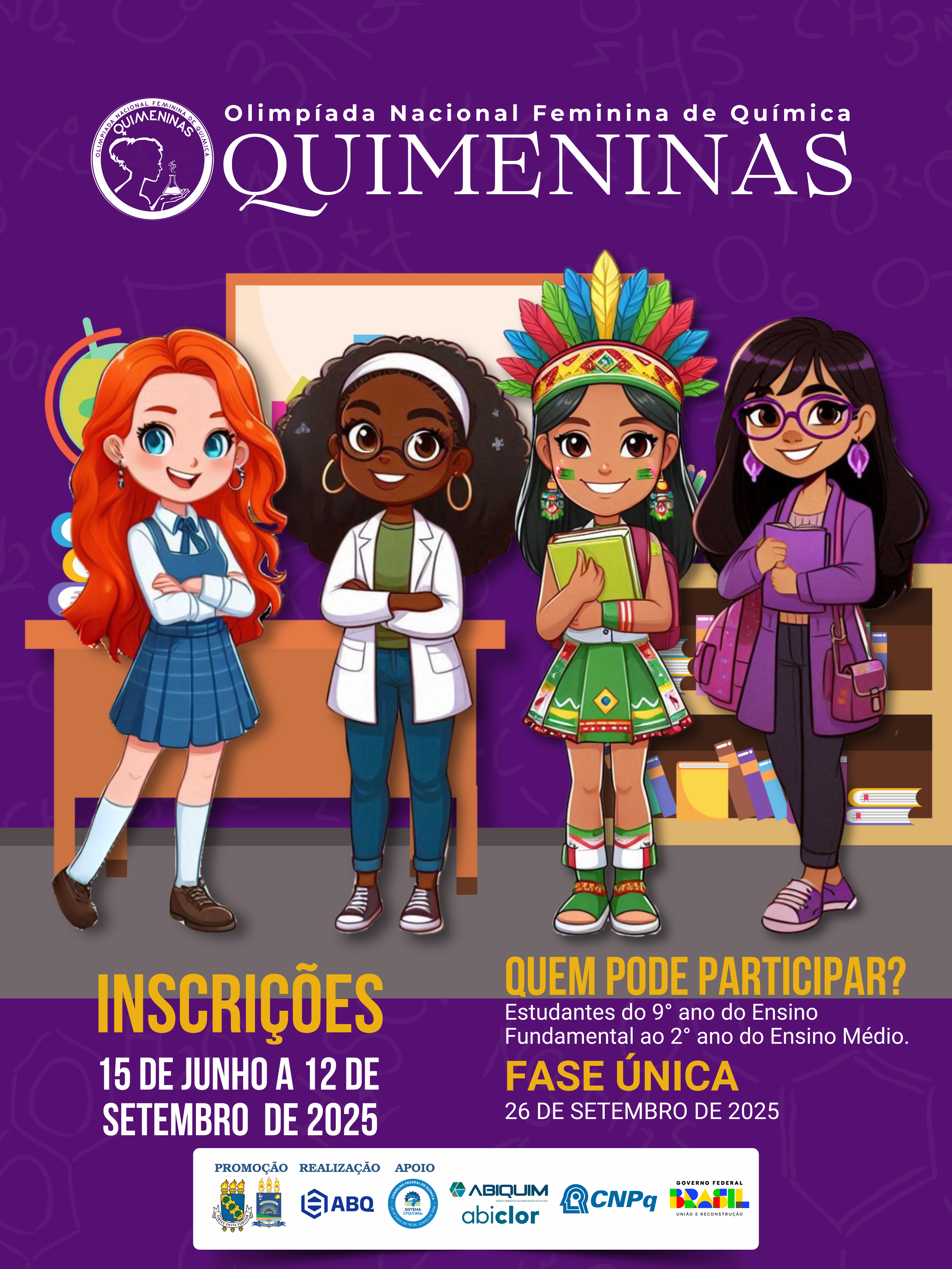 INSCRIÇÕES QUIMENINAS 2025